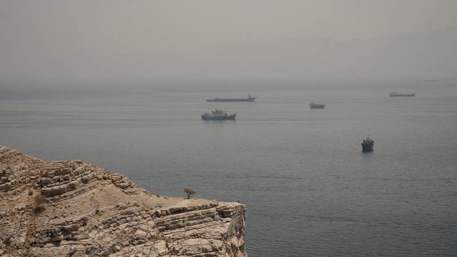 Image from: US military says it used missile fire to disable a tanker trying to break blockade on Iran