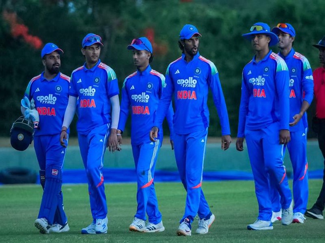 Image from: Afghanistan A cruise past India A by DLS in rain-hit tri-series clash