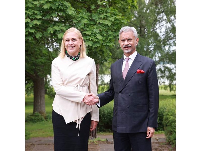 Image from: EAM Jaishankar, Finnish FM Valtonen review strategic partnership on digitalisation