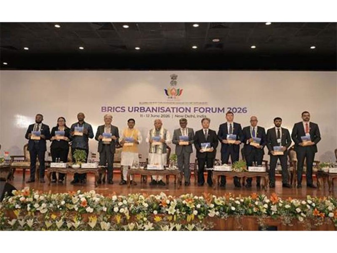 Image from: 13th BRICS Urbanisation Forum begins in New Delhi, ministers discuss inclusive and resilient urban futures