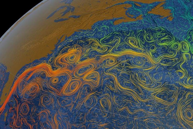 Image from: The Gulf Stream suddenly moved north during an ancient cold snap – and it’s a warning for our future
