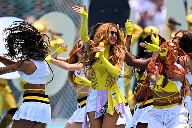 Image from: Shakira, local flair dominate World Cup opening ceremony in Mexico
