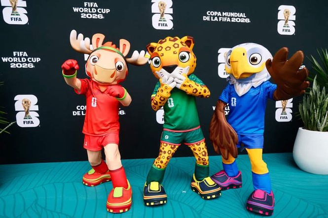 Image from: Meet the 2026 World Cup mascots Clutch, Maple and Zayu