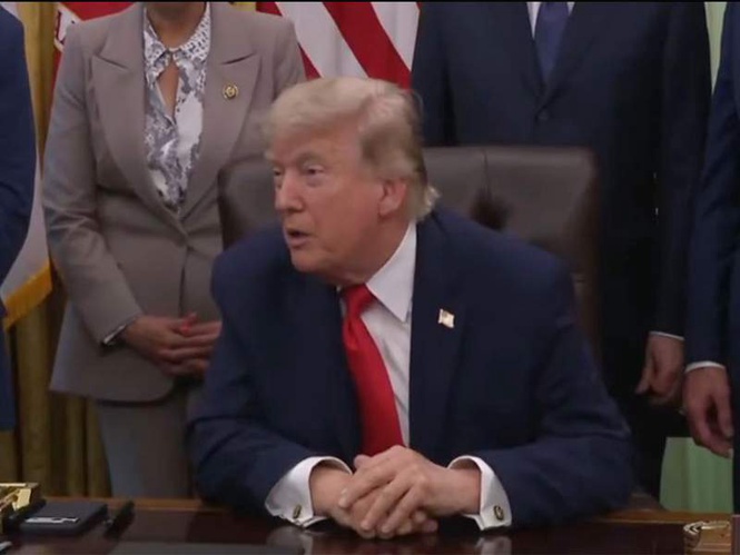 Image from: Trump says peace deal with Iran could be signed this weekend in Europe