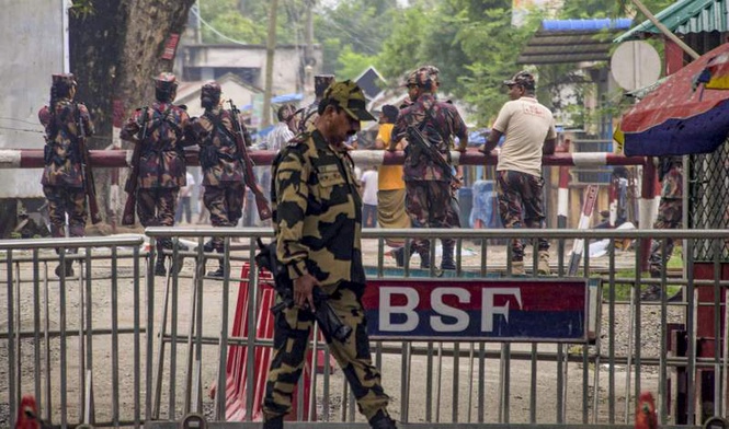 Image from: BSF-BGB border talks: Pushback of illegal Bangladesh nationals figures prominently