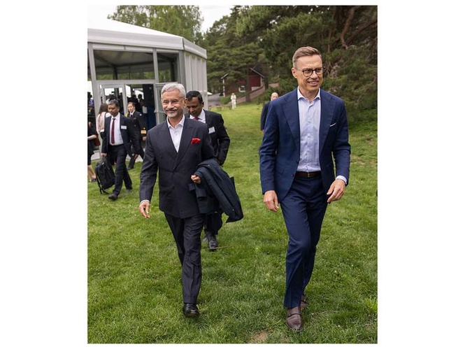 Image from: "Influential actor": Finnish President lauds India's global role during talks with EAM Jaishankar
