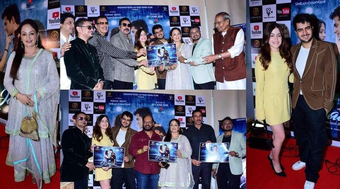 Image from: Upasana Singh, Nanak Singh, Simran Khanwani, Vikas Verma and Jitu Gelot Launch Soul-Stirring Romantic Track O Jaana Celebrating First Love And Timeless Memories.