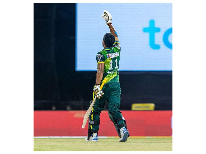 Image from: MPL T20: Chambal Ghariyals pull off record 258-run chase as Ankush’s fastest century lights up Holkar Stadium