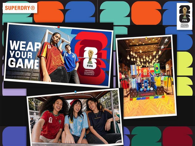 Image from: Superdry Launches its FIFA Official Licensed Products Collection