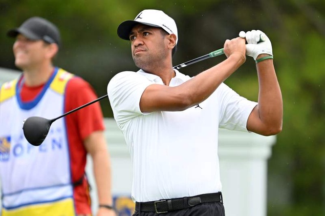 Image from: Tony Finau says he had to overcome ‘weird stuff happening’ during his opening round of the Canadian Open