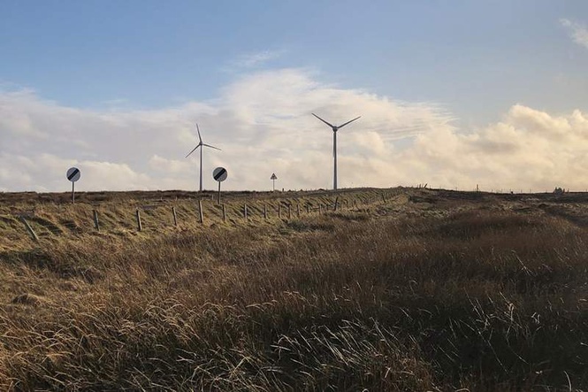 Image from: Windfarms on this Scottish isle are contentious – renewables must work for local people too