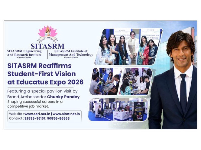 Image from: SITASRM Group of Institutions Draws Strong Student Interest at Educatus Expo 2026