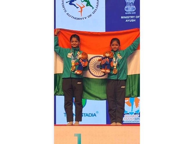 Image from: Domination at World Yogasana Championships highlights India's robust grassroots development programme