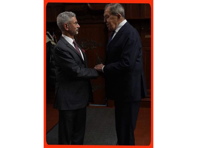 Image from: Jaishankar extends greetings to Russian counterpart on Russia Day, reaffirms commitment to strategic partnership