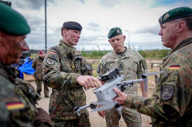 Image from: German army head seeks rapid growth in use of drones, unmanned systems