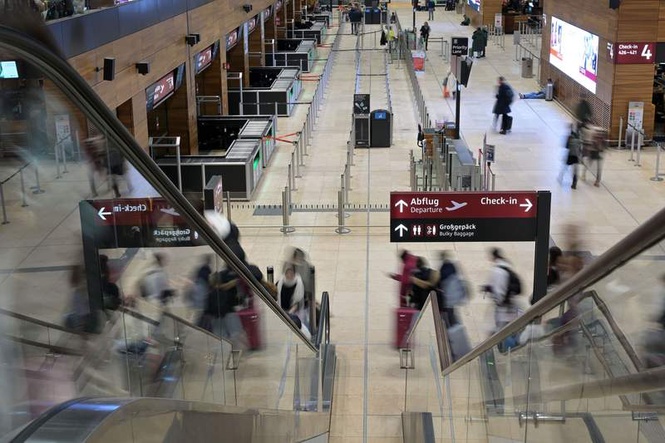 Image from: Fast-track asylum centre launched at Berlin airport under new EU rules