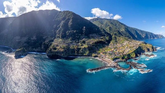 Image from: In Portugal, this stunning black sand beach is the jewel of Madeira island