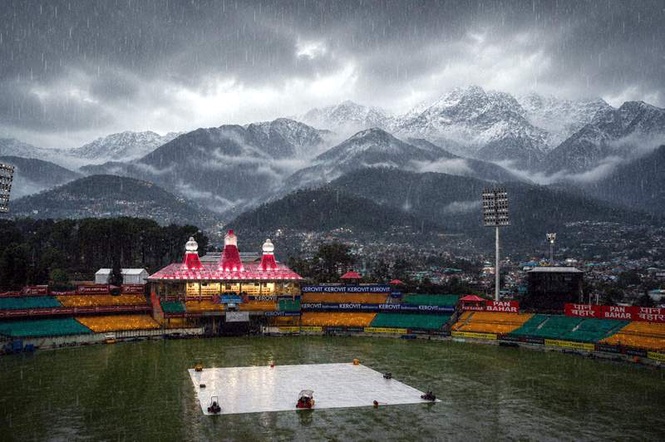 Image from: Divine blessings & snow-clad peaks: Dharamsala set for picture-perfect India-Afghanistan clash