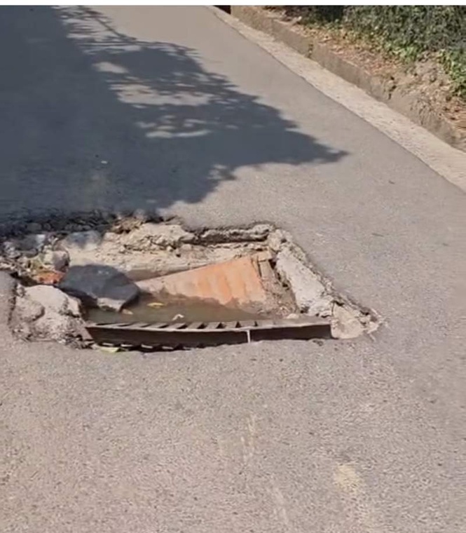 Image from: Neglected sewer lines, broken manholes turn Palampur roads into death traps
