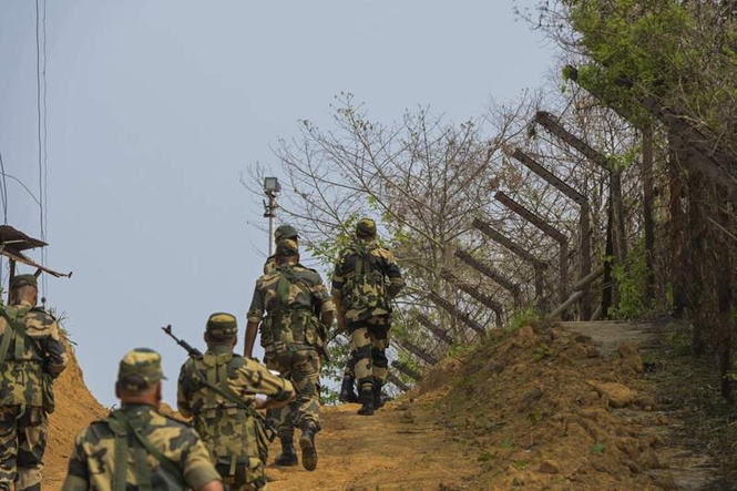 Image from: Explainer: BSF, Bangladesh counterpart talk border security, deportation