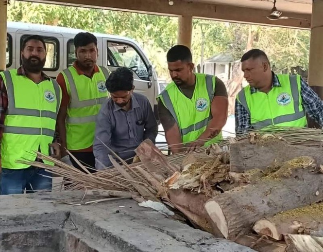 Image from: 4,027 since Covid: NGO on mission to cremate bodies