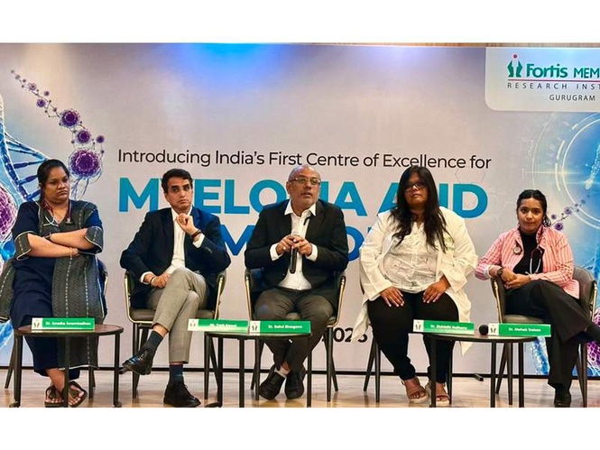Image from: Hospital in Gurugram launches India's first centre of excellence for Myeloma & Lymphoma, advancing precision blood cancer care