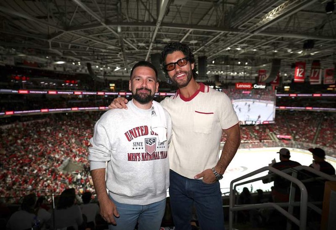 Image from: Who are Dan + Shay? The Grammy winners singing US national anthem at the World Cup