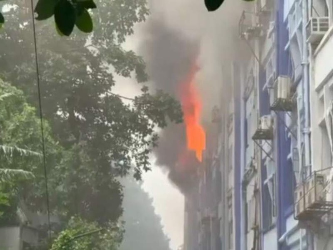 Image from: SIT formed to probe fire at south 24 Parganas Zilla Parishad office near Alipore Court