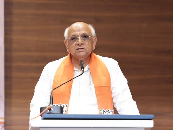 Image from: "PM Modi's welfare schemes lifted 25 crore people out of poverty in last 12 years: Gujarat CM
