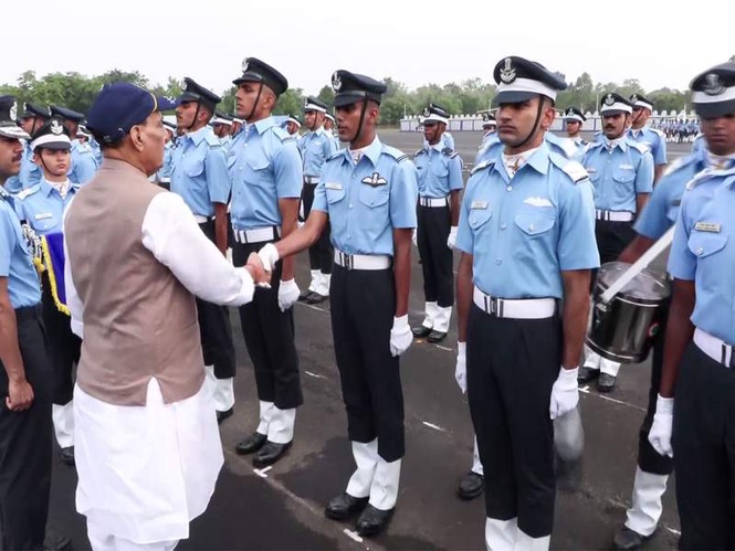 Image from: Telangana: Rajnath Singh advises cadets to "Adapt, Adopt, Amend" at Combined Graduation Parade ceremony