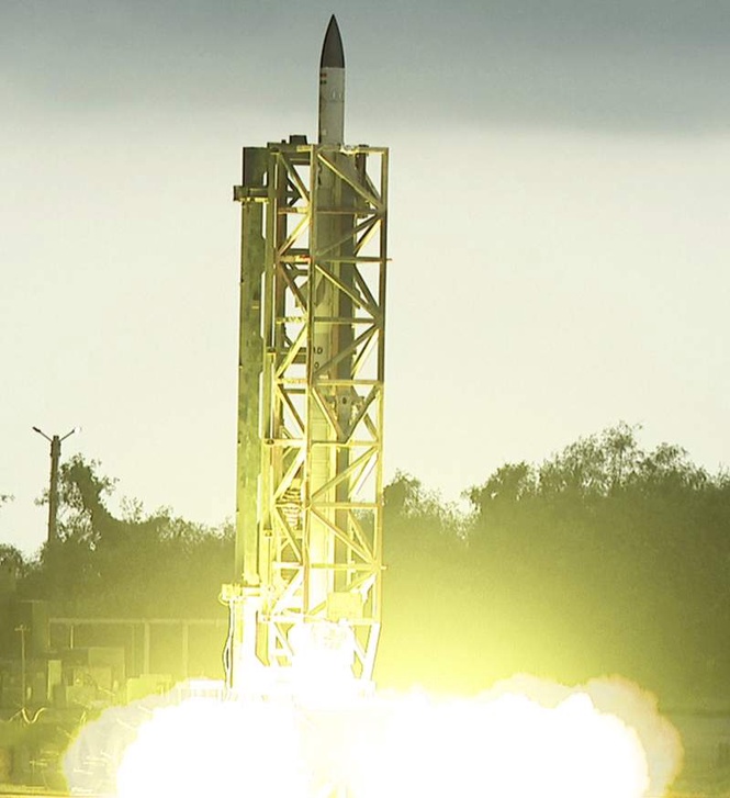 Image from: India successfully tests multi-layered air defence against ballistic missiles