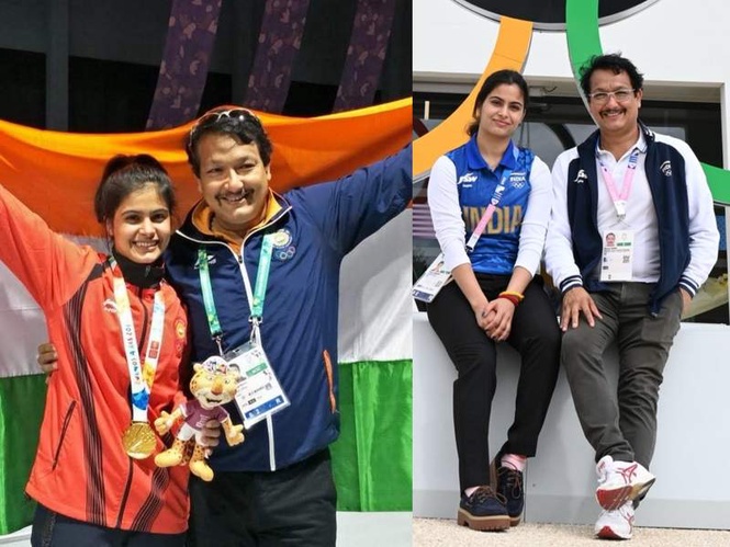 Image from: “Irreparable loss”: Manu Bhaker shares emotional post after Jaspal Rana’s demise