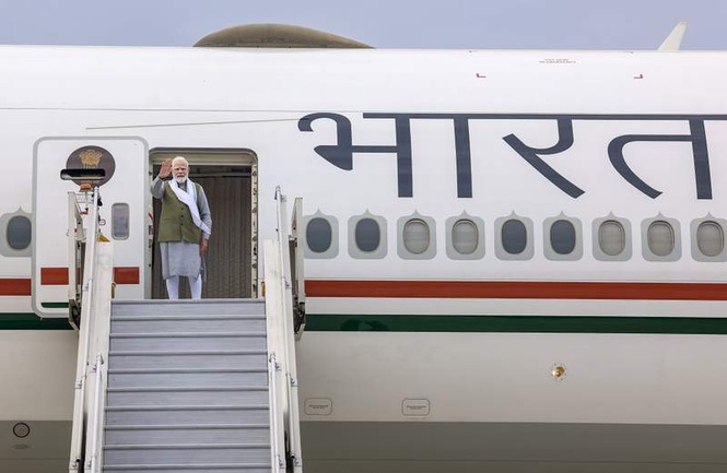 Image from: PM leaves for France, Slovakia and G7 Summit, says India will voice Global South’s aspirations