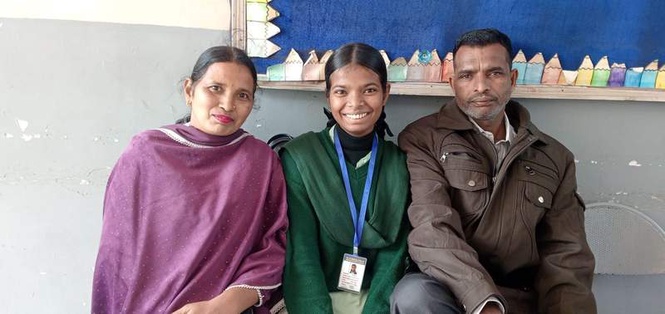 Image from: Ludhiana couple’s dream realised in daughter Harpreet’s journey to IIT Guwahati