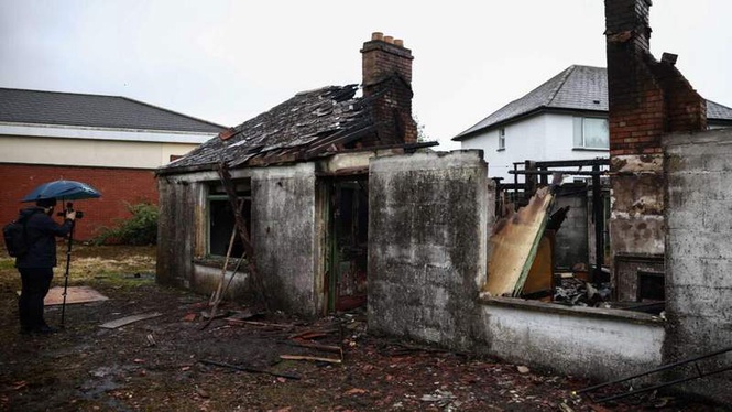 Image from: Belfast riots show lingering scars of decades of sectarian unrest