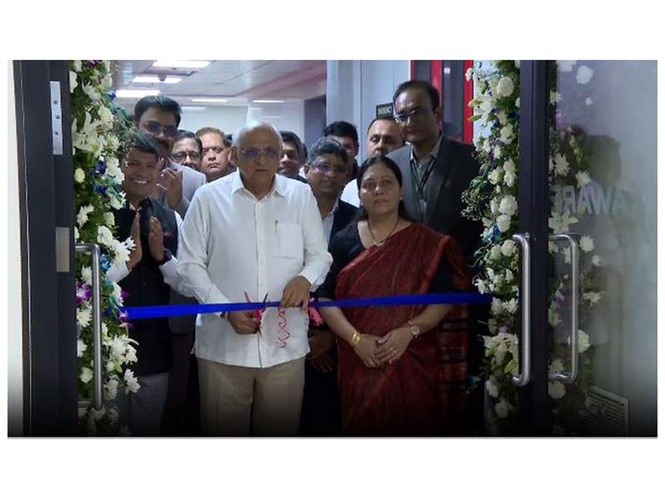 Image from: Gujarat CM Patel inaugurates Hexaware Technologies' New Delivery Centre in GIFT City
