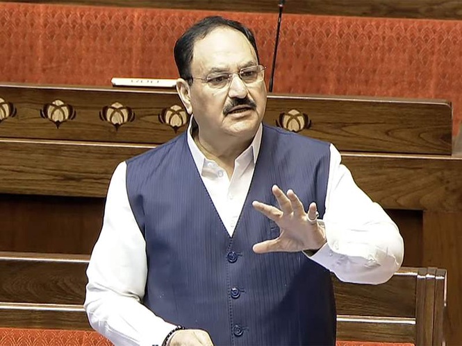 Image from: Congress running regime of cuts and commissions: Nadda