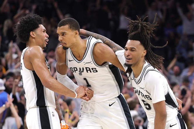 Image from: Spurs make bold move for Game 5 to limit Knicks’ road support while eyeing 3-1 Finals comeback