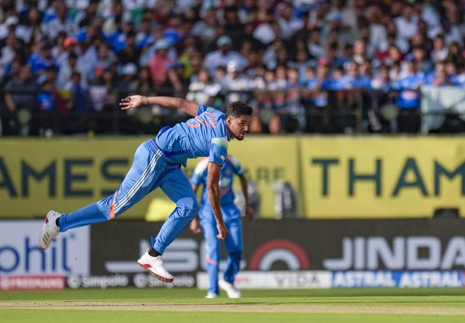 Image from: Muktsar pacer Gurnoor Brar strikes on ODI debut against Afghanistan
