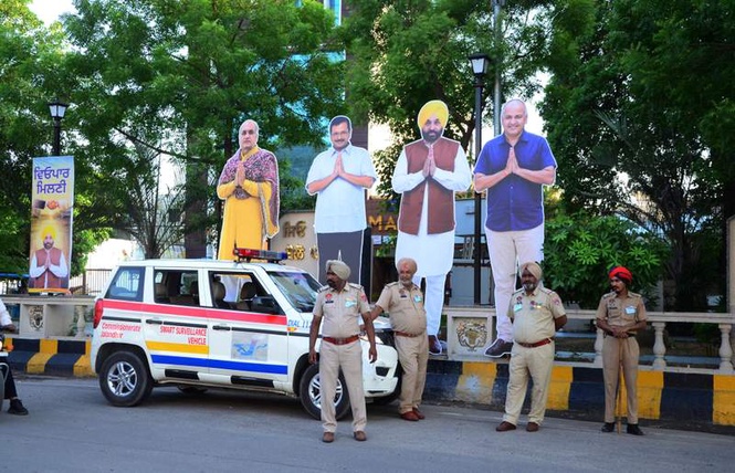 Image from: ‘70% drugs entering Punjab from Gujarat’: Kejriwal calls BJP ‘ED Party’, labels Bishnoi ‘damaad’