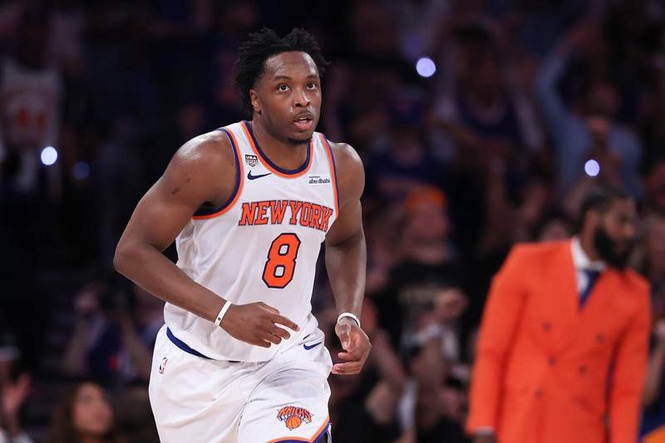 Image from: New York Knicks’ OG Anunoby reveals he’s a lifelong Mets fan, invited for first pitch by Jose Reyes
