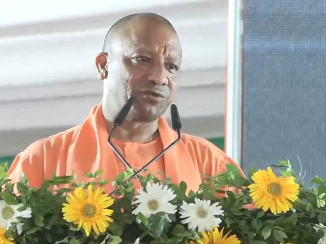 Image from: UP CM Yogi lays foundation stone of 39 development projects worth over Rs 955 cr in Azamgarh