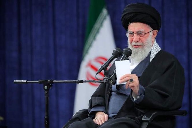 Image from: Iran plans to hold funeral of slain ayatollah Ali Khamenei in July