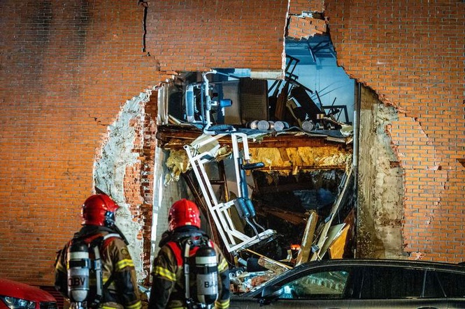 Image from: Three in custody after major explosion in Amsterdam injures seven