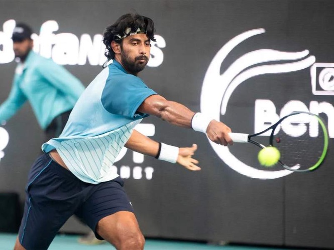 Image from: India's Niki Poonacha claims ATP Challenger doubles title in Lyon