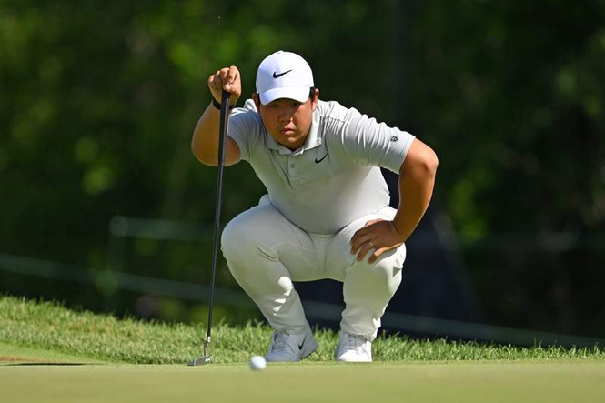 Image from: PGA Tour told they must change one rule after Tom Kim’s ‘rough’ behavior at the RBC Canadian Open