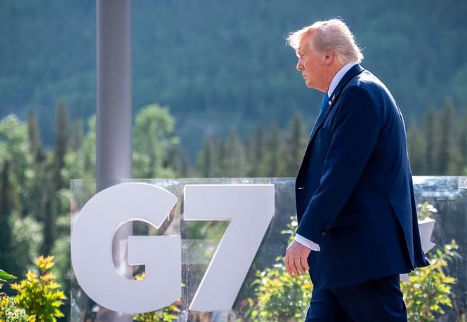 Image from: US wants G7 summit to address next steps on Iran, Hormuz mine-clearing