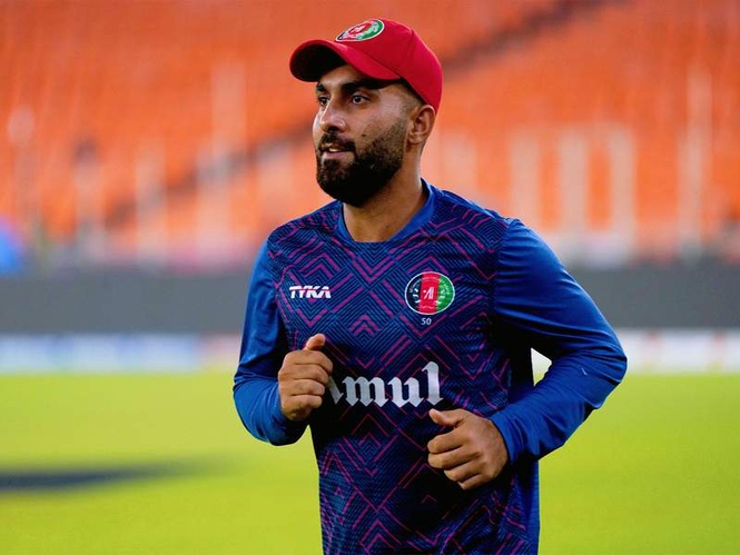 Image from: "We were 30 runs short": Hashmatullah Shahidi reflects on Afghanistan's loss to India