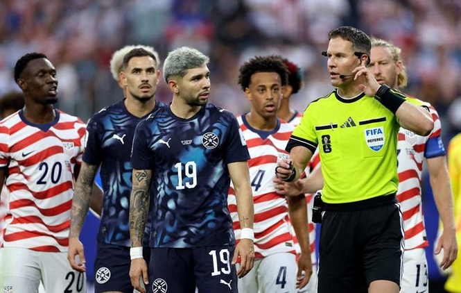 Image from: Sources confirm VAR mistake in USA 4-1 Paraguay which helped the USMNT