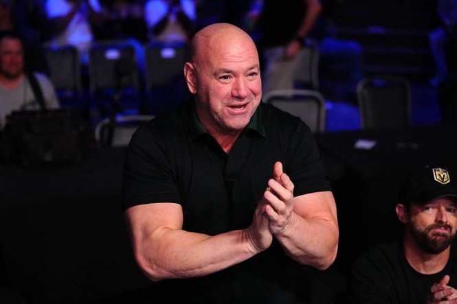 Image from: Explosive accusation: Makhachev stands firm on Dana White about Topuria injury